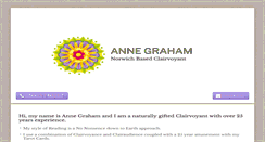 Desktop Screenshot of annegraham.co.uk